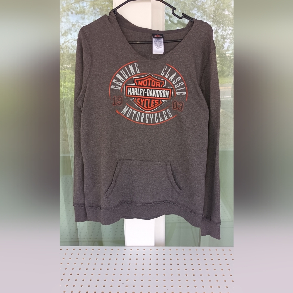 Harley-Davidson Gray Hoodie